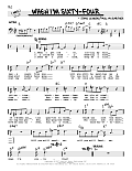 When I'm Sixty-Four [Jazz version]