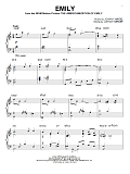 Emily [Jazz version] (arr. Brent Edstrom)