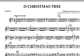 O Christmas Tree - Violin 1
