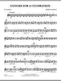 Fanfare For A Celebration - Bb Clarinet 1