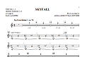 Skyfall (arr. Paul Langford) - Tenor Sax 1 & 2