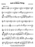 Just A Minor Thing - Eb Baritone Saxophone