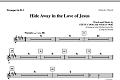 Hide Away In The Love Of Jesus - Trumpet 1