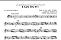 Lean On Me - Eb Baritone Saxophone