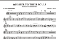 Whisper to Their Souls (based on "Greensleeves") - Eb Alto Saxophone 1