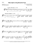 Holy Spirit, Living Breath of God - Violin 2