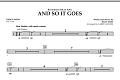 And So It Goes - Percussion