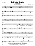 Patriotic Salute (4 Patriotic Pieces) - 1st Violin