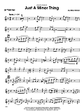 Just A Minor Thing - 1st Tenor Saxophone