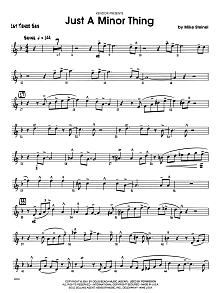 Just A Minor Thing - 1st Tenor Saxophone 
