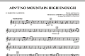 Ain't No Mountain High Enough - Eb Baritone Saxophone