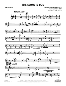 The Song Is You - Tenor Sax 2 