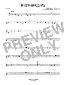 The Unbirthday Song (from Disney's Alice In Wonderland) 