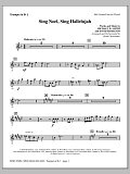Sing Noel, Sing Hallelujah - Bb Trumpet 1