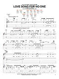 Love Song For No One