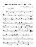 The Star-Spangled Banner (arr. Eric Whitacre) - Trombone 1