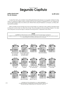 Segundo Capitulo - Guitar Chord Chart 