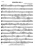 Sonatina No. 6 - 2nd Flute