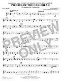 Pirates of the Caribbean (arr. Michael Sweeney) - Bb Clarinet 2