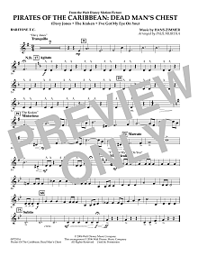 Pirates of the Caribbean: Dead Man's Chest - Baritone T.C. 