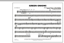 Green Onions - Bb Tenor Sax 