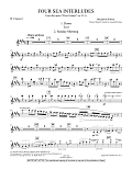 Four Sea Interludes (from the opera "Peter Grimes") - Bb Clarinet 1