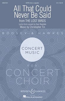 All That Could Never Be Said (Movement IX from The Lost Birds) 