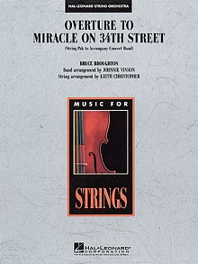 Overture to Miracle On 34th Street - Full Score 