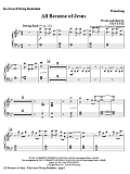 All Because Of Jesus - Keyboard String Reduction