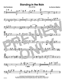 Standing In The Rain (You Left Me) - 2nd Trombone 