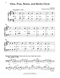 Oats, Peas, Beans And Barley Grow (arr. Dennis Alexander)