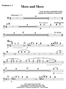 More And More - Trombone 1,2 