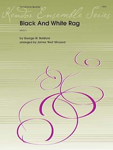 Black And White Rag (arr. James 'Red' McLeod) - Full Score 