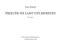 Prelude On Lasst Uns Erfreuen