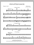 Five Little Dances - Bb Trumpet 1