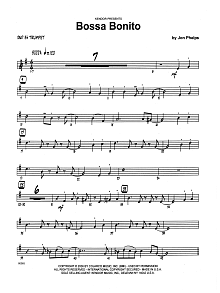 Bossa Bonito - 2nd Bb Trumpet 