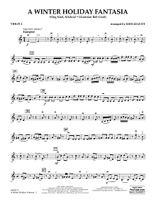 A Winter Holiday Fantasia - Violin 2 