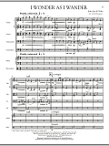 I Wonder As I Wander - Full Score