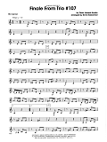 Finale From Trio #107 - Bb Clarinet