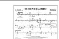 We Are The Champions - Aux Percussion