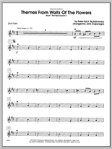 Themes From Waltz Of The Flowers (From The Nutcracker) - Violin 2 