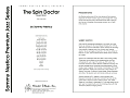 The Spin Doctor (Sweet Talkin') - Full Score
