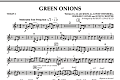 Green Onions - Violin 1