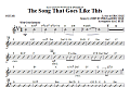 The Song That Goes like This - Guitar