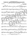 Tarzan Soundtrack Highlights (from Disney's Tarzan) (arr. Paul Murtha) - Bb Trumpet 1