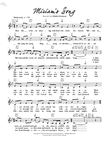 Miriam's Song 