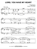 Lord, You Have My Heart [Jazz version] (arr. Phillip Keveren)