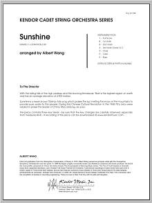 Sunshine - Full Score 