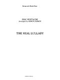 The Seal Lullaby - Full Score