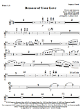 Because Of Your Love - Flute 1 & 2